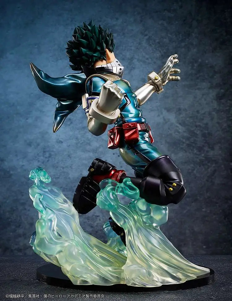 MY HERO ACADEMIA IZUKU MIDORIYA METALLIC STATUE