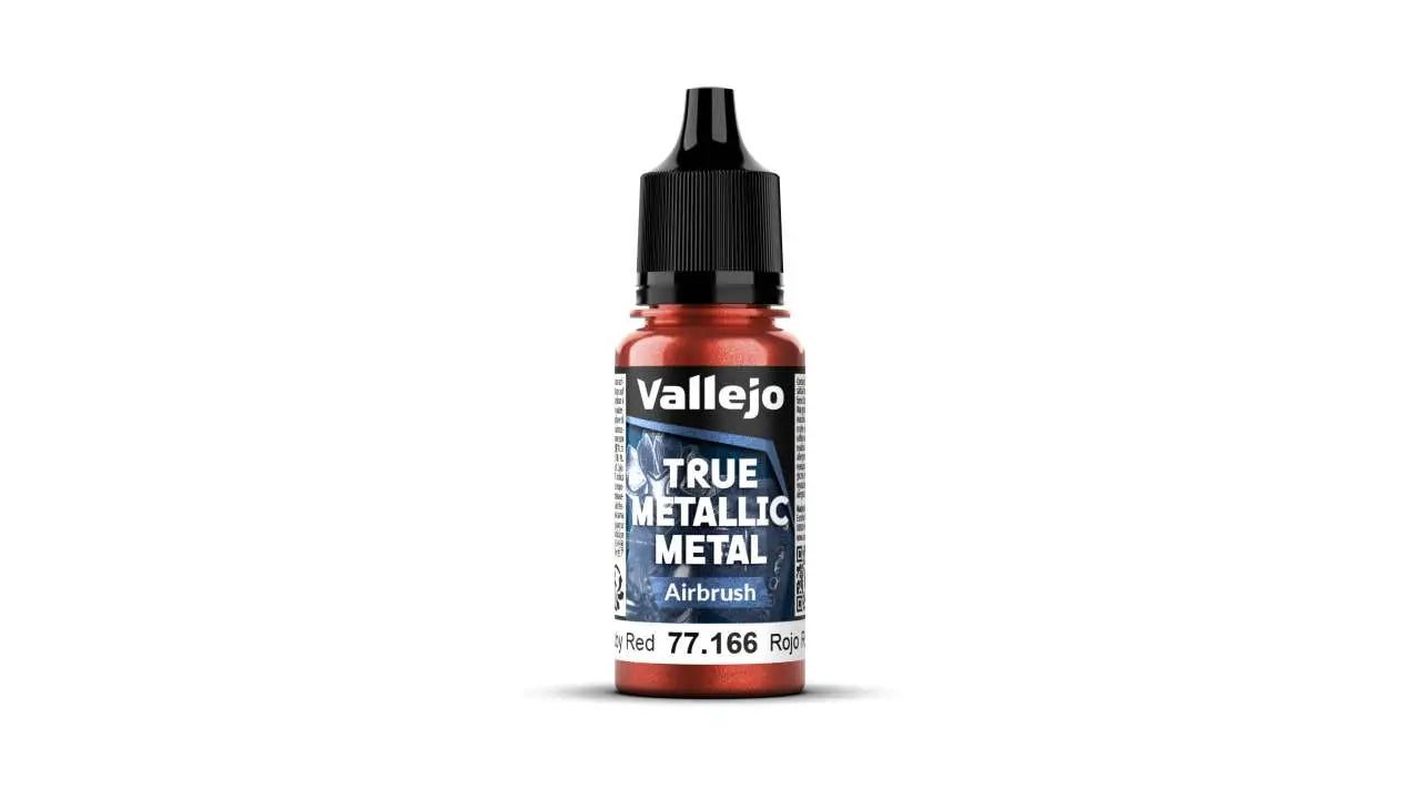 TRUE METALLIC METAL 77166 AIRBRUSH RUBY RED