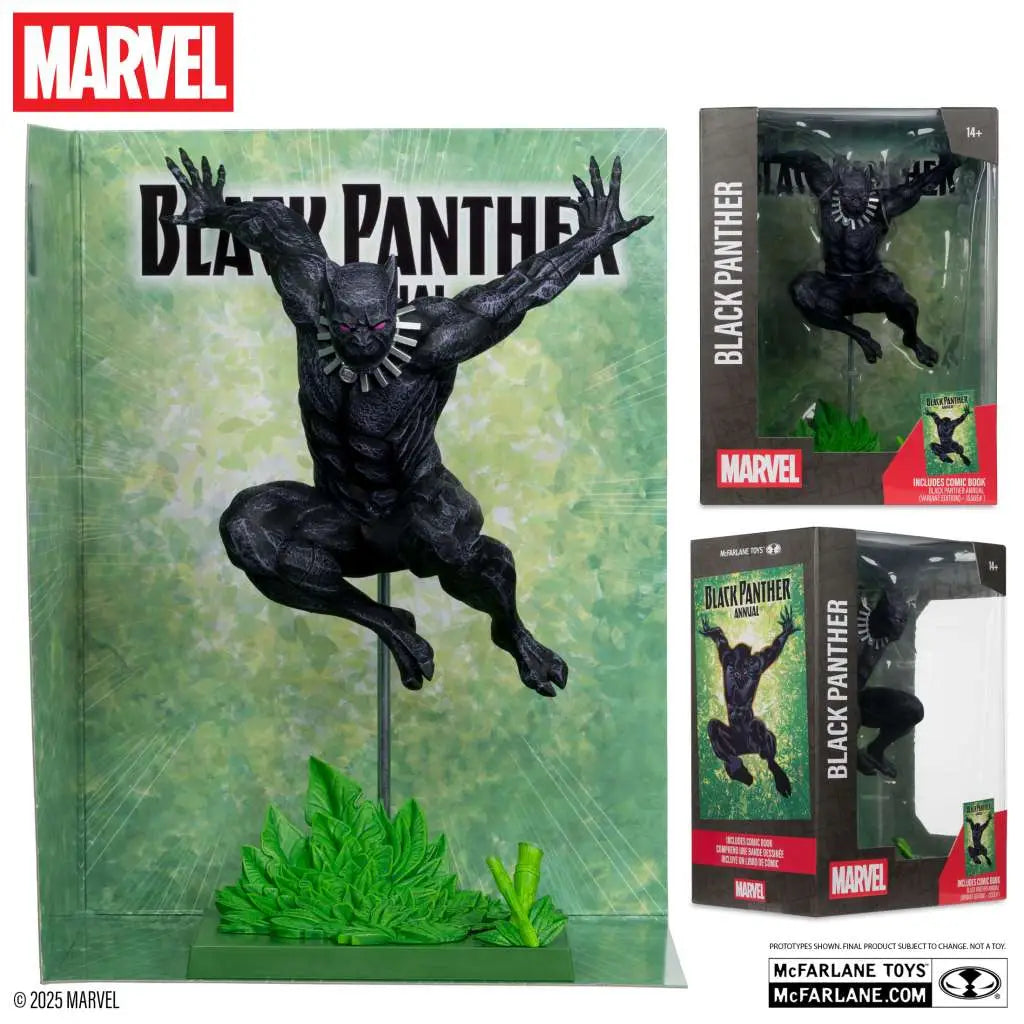 MARVEL COLLECTION WV7 1.6 BLACK PANTHER ANNUAL #1 VARIANT FIGURE