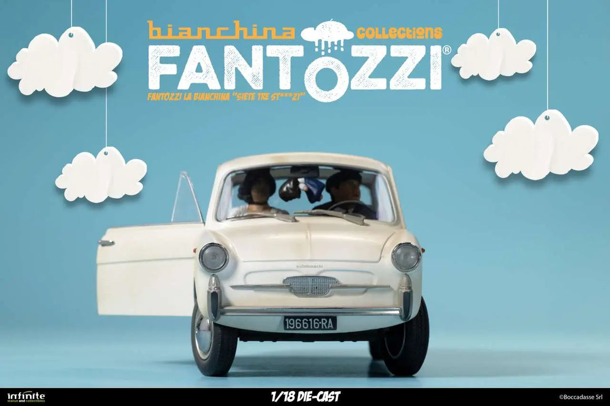 FANTOZZI LA BIANCHINA YOU ARE THREE IDIOTS 1/18 DIE-CAST