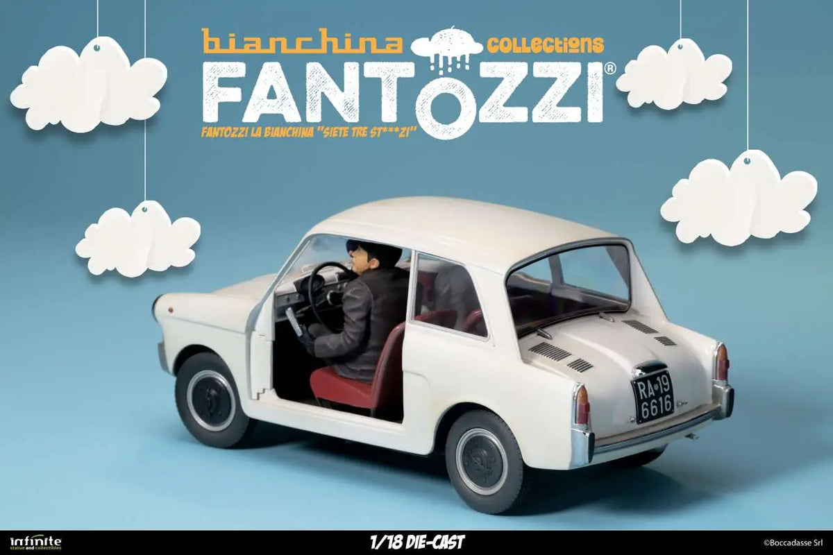 FANTOZZI LA BIANCHINA YOU ARE THREE IDIOTS 1/18 DIE-CAST