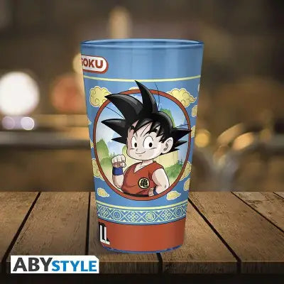 DRAGON BALL GOKU & THE FLYING NIMBUS GLASS