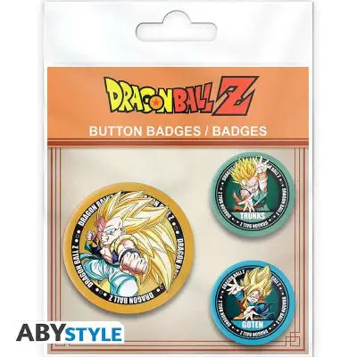 DRAGON BALL TRUNKS GOTEN GOTRUNKS BADGE PACK