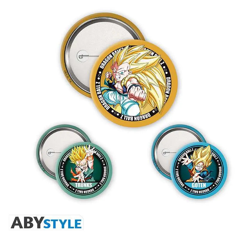DRAGON BALL TRUNKS GOTEN GOTRUNKS BADGE PACK