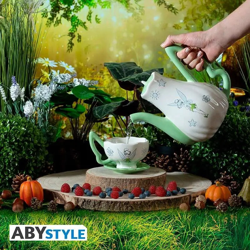 DISNEY PETER PAN TINKERBELL TEA SET