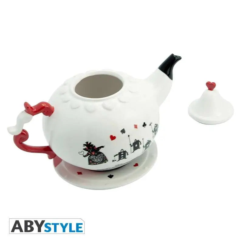 DISNEY ALICE IN WONDERLAND QUEEN OF HEARTS TEAPOT