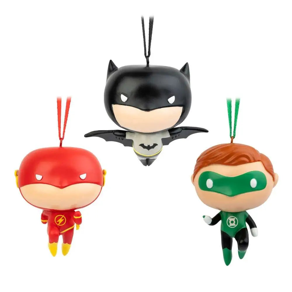 DC COMICS CHRISTMAS DECORATION SET B (3)