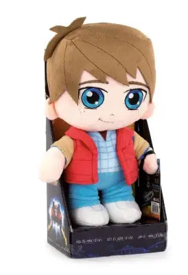 BACK TO THE FUTURE MARTY BEANIES PLUSH IN DISPLAY