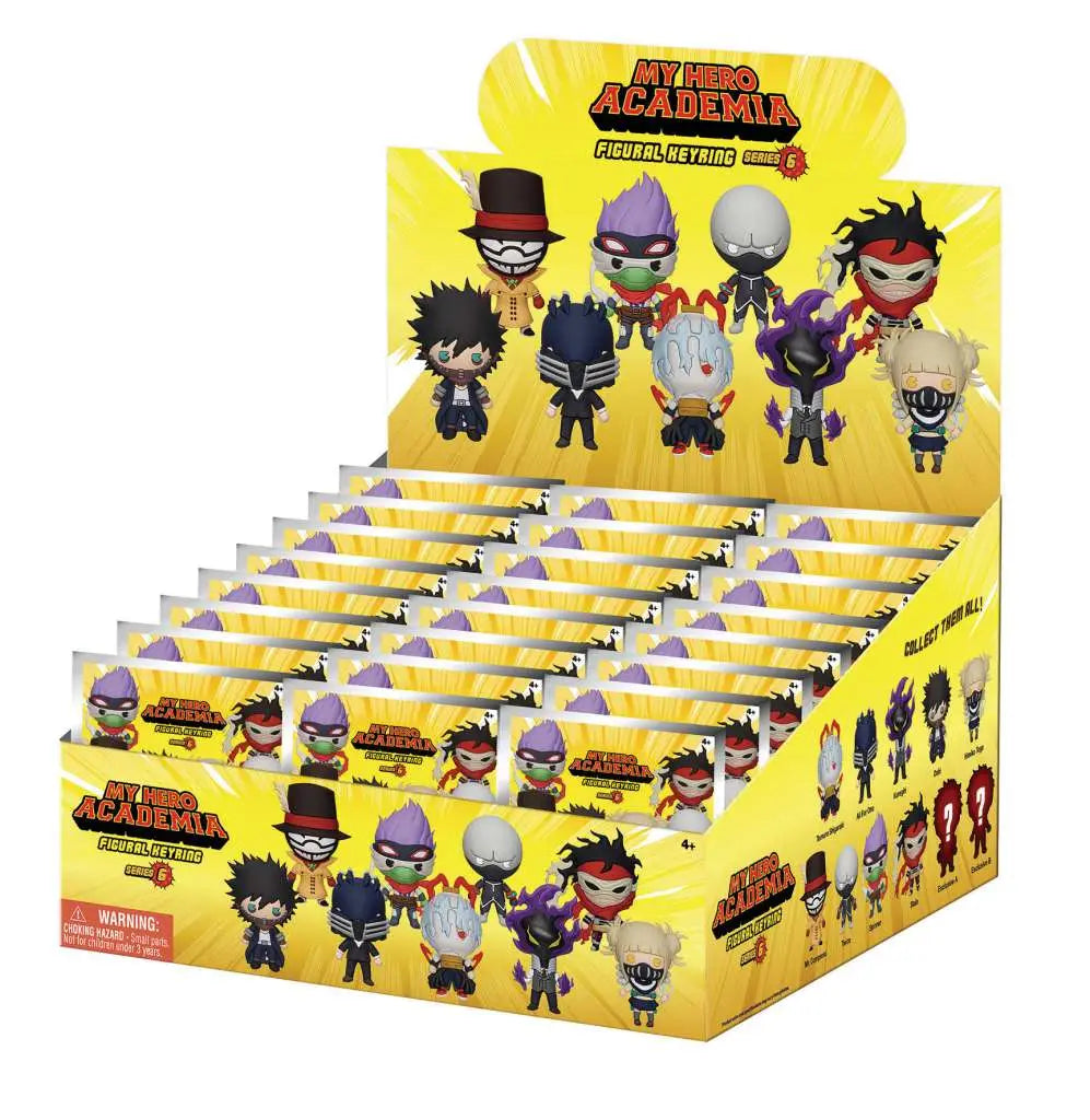 MY HERO ACADEMIA S6 BAG CLIP BLIND BOX DISPLAY (24)