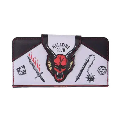 STRANGER THINGS HELLFIRE CLUB EMBOSSED PURSE