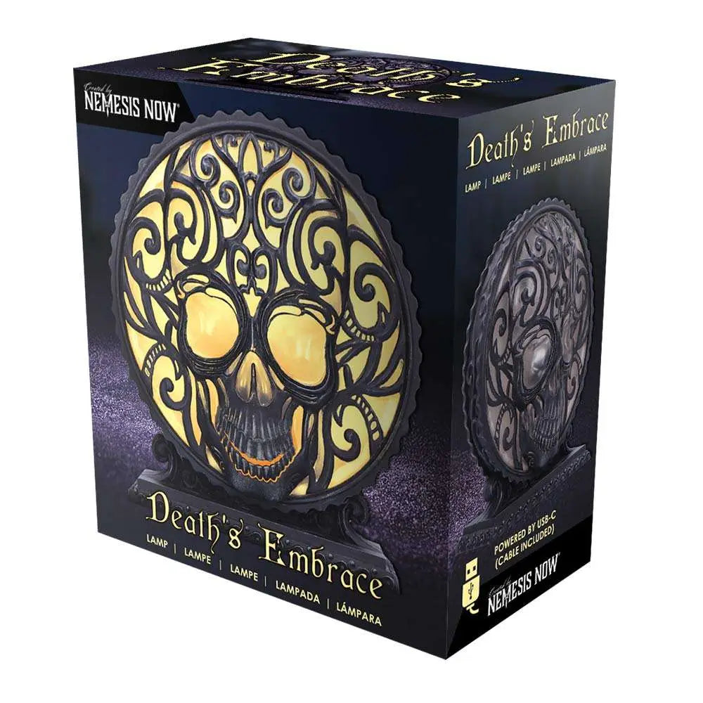 DEATH'S EMBRACE GOTHIC LAMP
