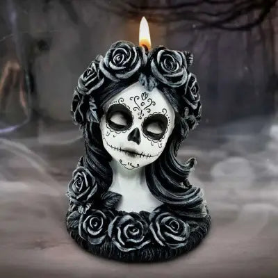 DEATH FLOWER TEA LIGHT HOLDER