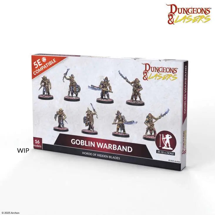 DUNGEONS & LASER GOBLIN WARBAND