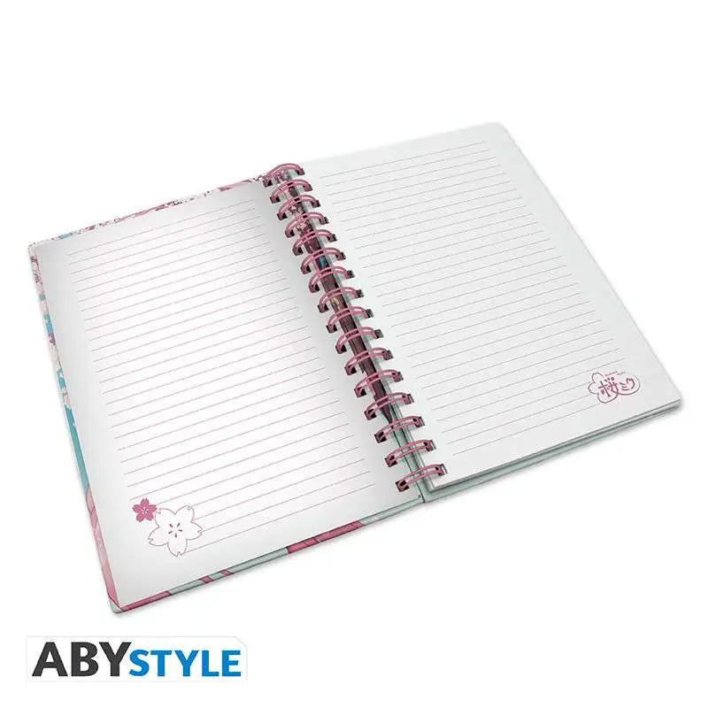 HATSUNE MIKU CHERRY BLOSSOM NOTEBOOK A5