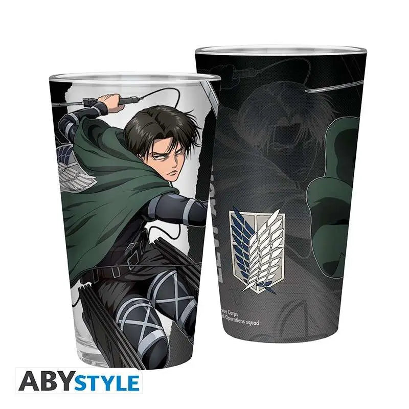 ATTACK ON TITAN LEVI S4 GLASS L