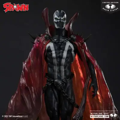 SPAWN BLACK WHITE & RED ALL OVER SPAWN BY PUPETEER LEE RESIN STATUE