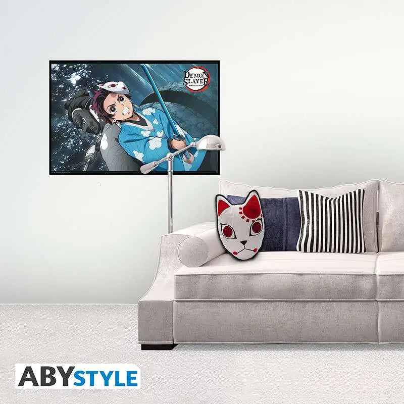 DEMON SLAYER WARDING MASK CUSHION