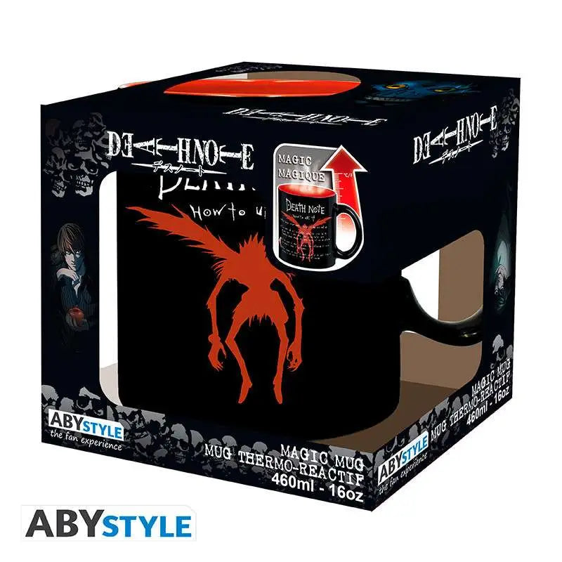 DEATH NOTE L & LIGHT MUG HEAT CHANGE