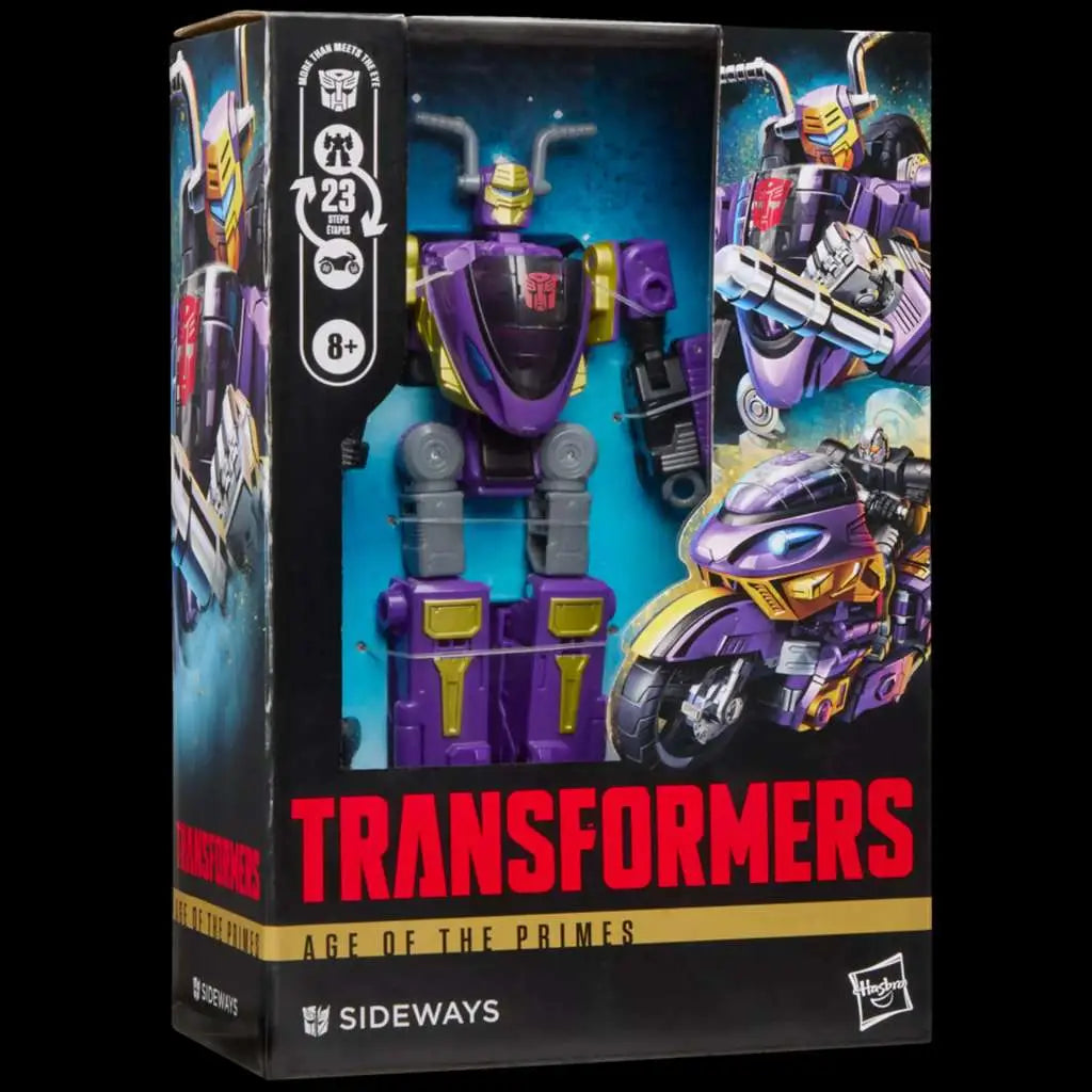 TRANSFORMERS AGE OF THE PRIMES SIDEWAYS ACTION FIGURE
