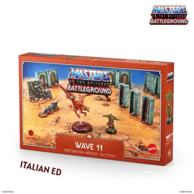 MOTU WAVE 11 PRETERNIAN HEROES MOSS MAN / TURBODACTYL ITALIAN