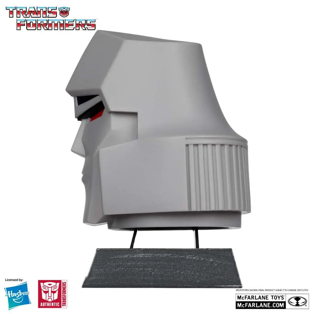 TRANSFORMERS 1:3 HEAD REPLICA MEGATRON