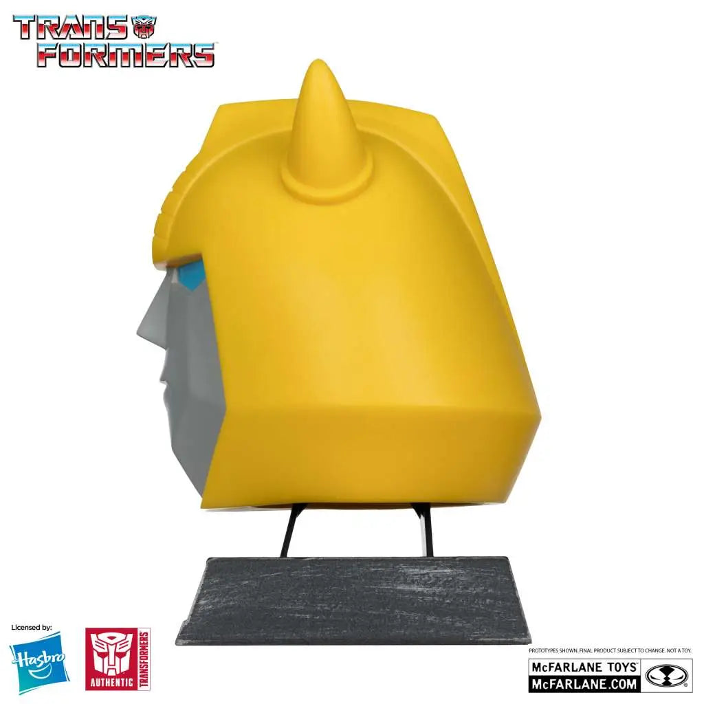 TRANSFORMERS 1:3 HEAD REPLICA BUMBLEBEE