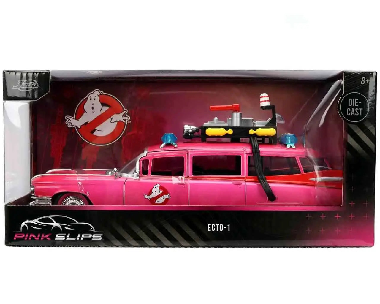 GHOSTBUSTERS - ECTO-1 PINK VARIANT - LIMITED EDITION - 1:24 DIE-CAST MODEL