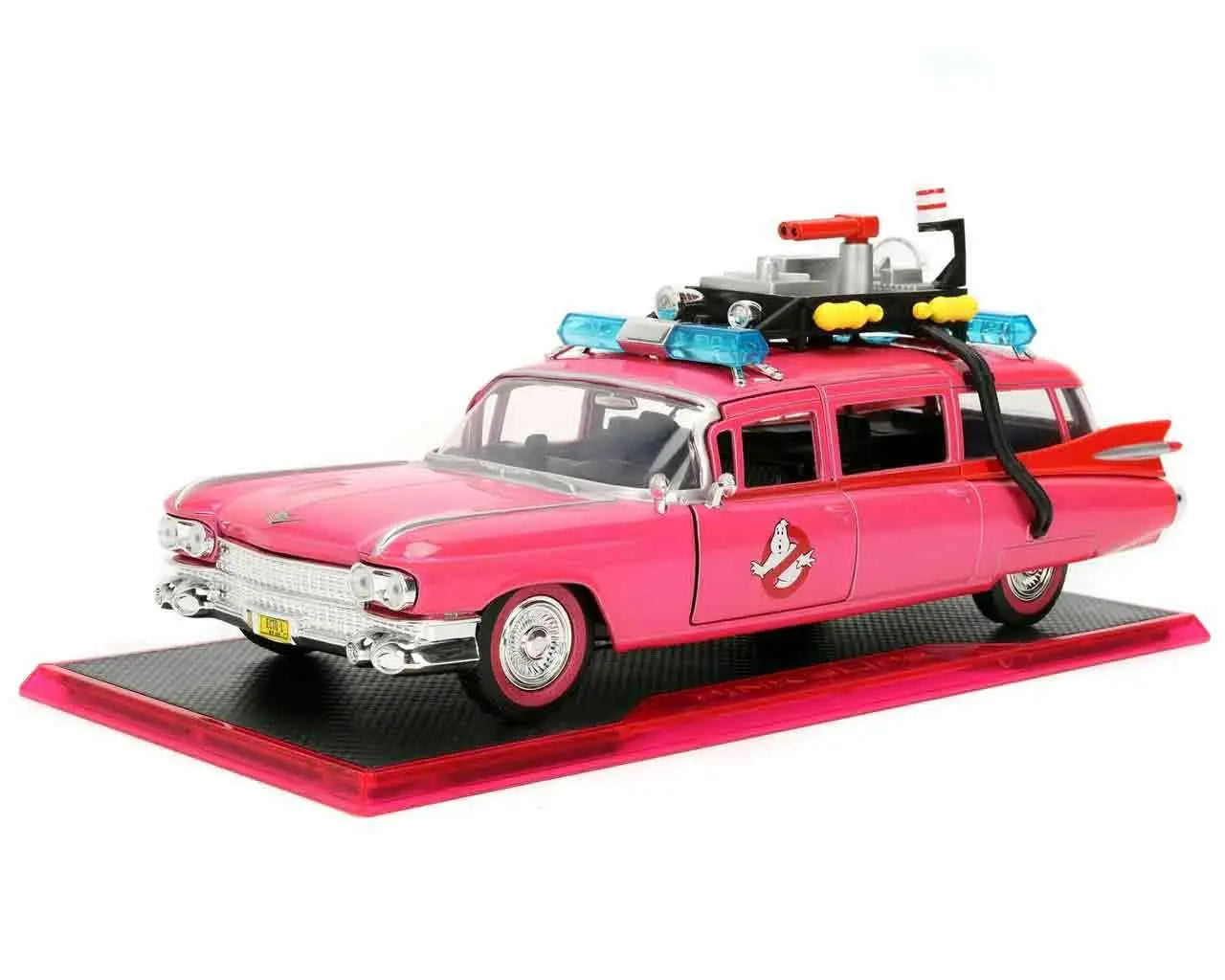 GHOSTBUSTERS - ECTO-1 PINK VARIANT - LIMITED EDITION - 1:24 DIE-CAST MODEL