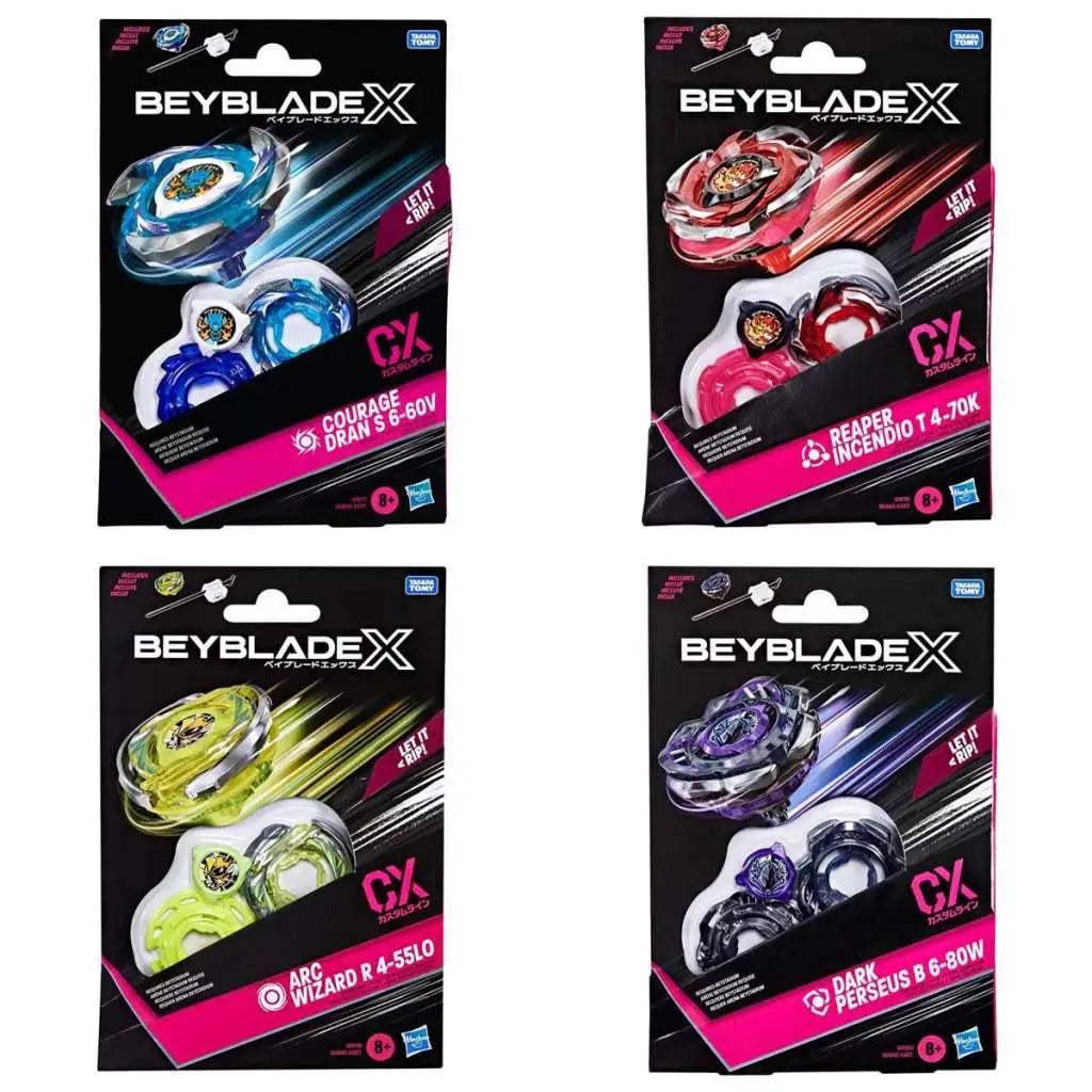 BEYBLADE X STARTER PACK ASSORTMENT B (8)