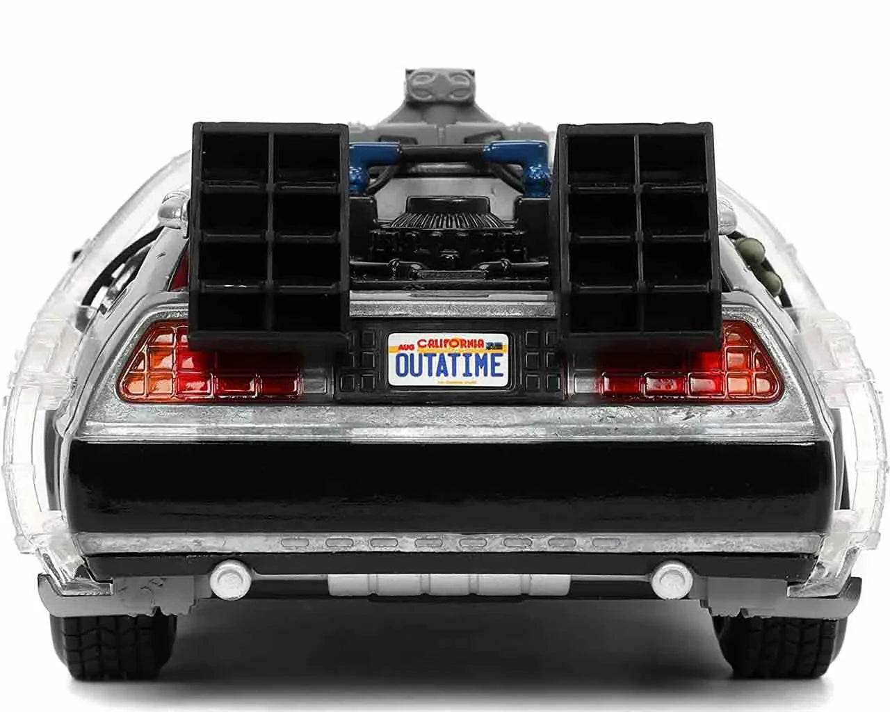 BACK TO THE FUTURE PART I - 1982 DE LOREAN DMC 12 -  40TH ANNIVERSARY LIMITED EDITION 1:24 DIE-CAST MODEL