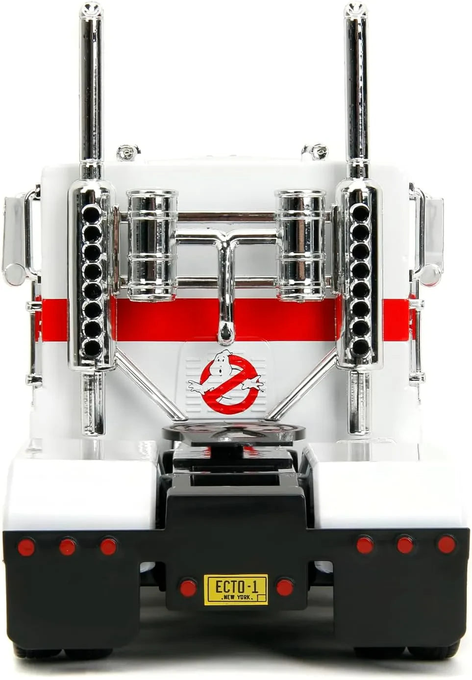 TRANSFORMERS G1 GHOSTBUSTERS - OPTIMUS PRIME x ECTO-1 - 1:24 DIE-CAST MODEL