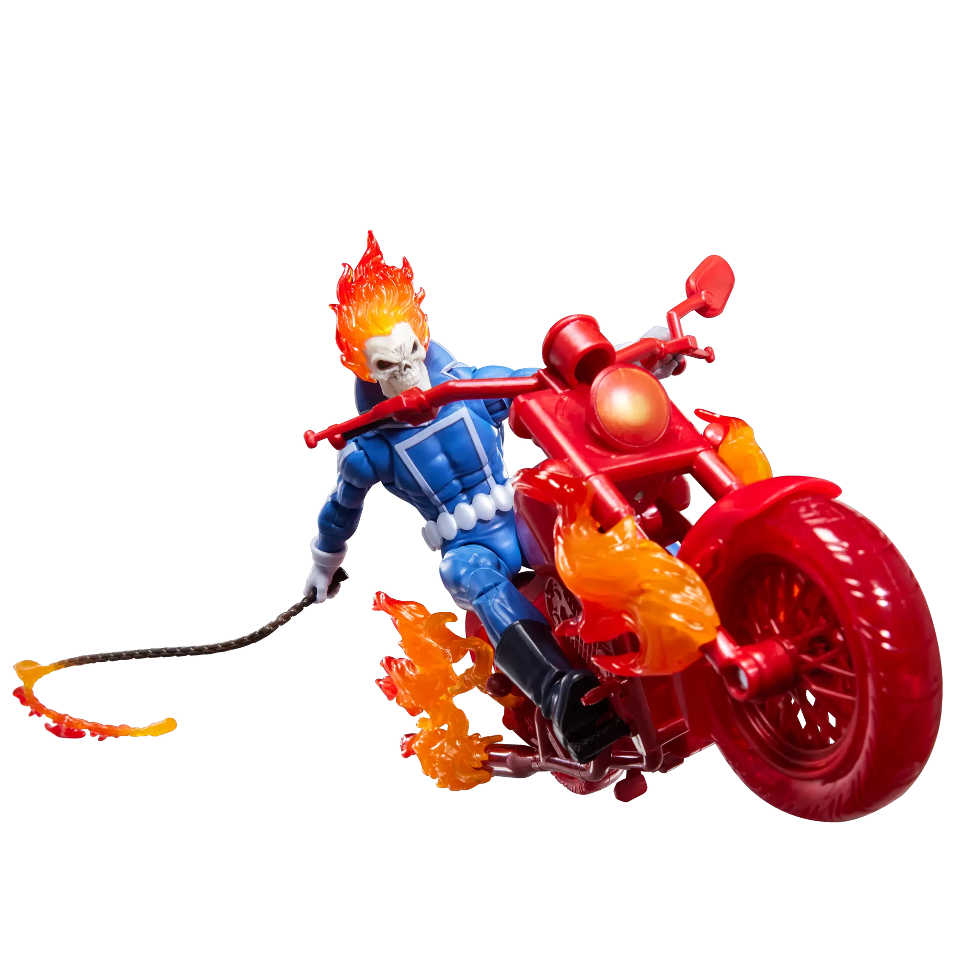 MARVEL LEGENDS GHOST RIDER JOHNNY BLAZE WITH BIKE ACTION FIGURE