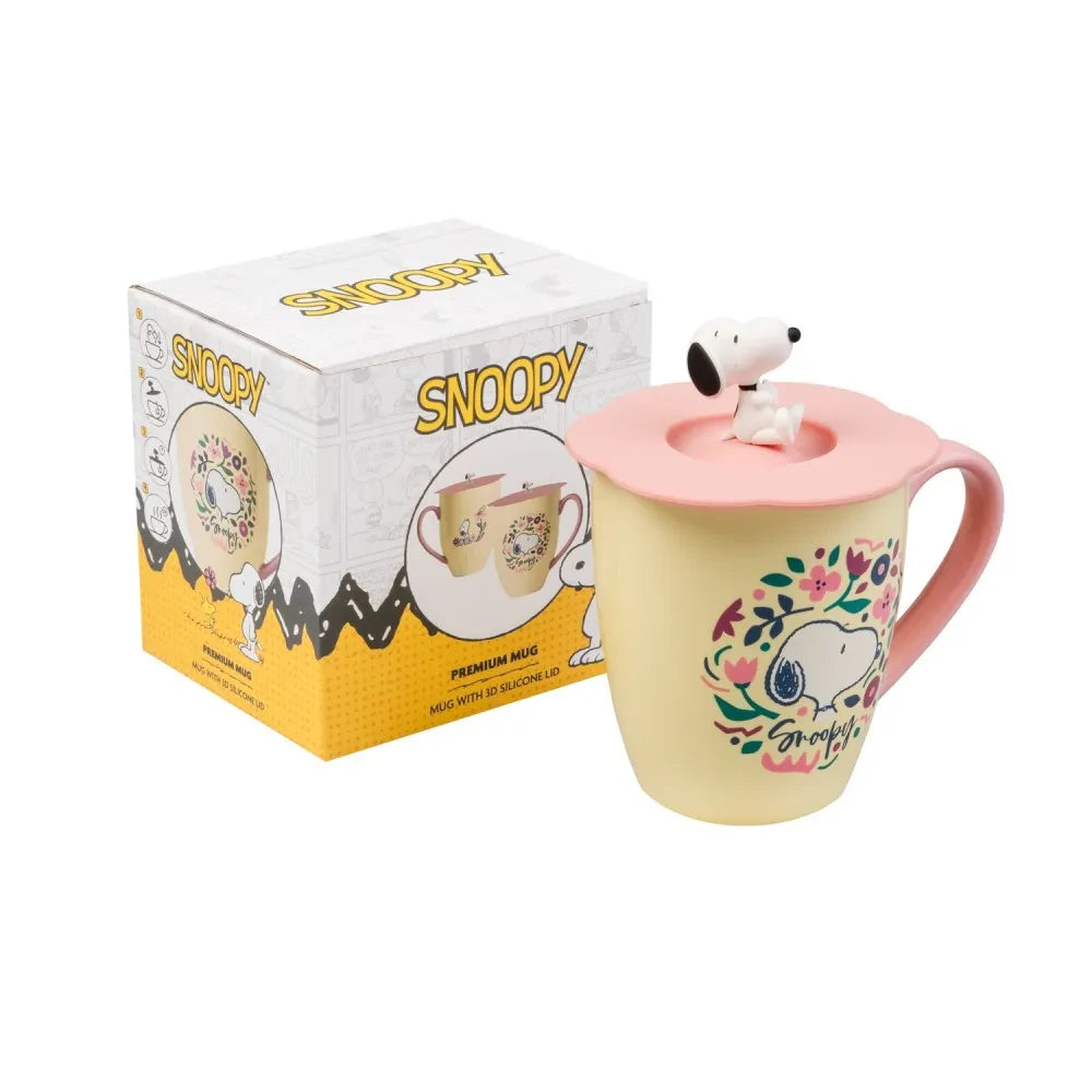 SNOOPY 3D COVER MUG