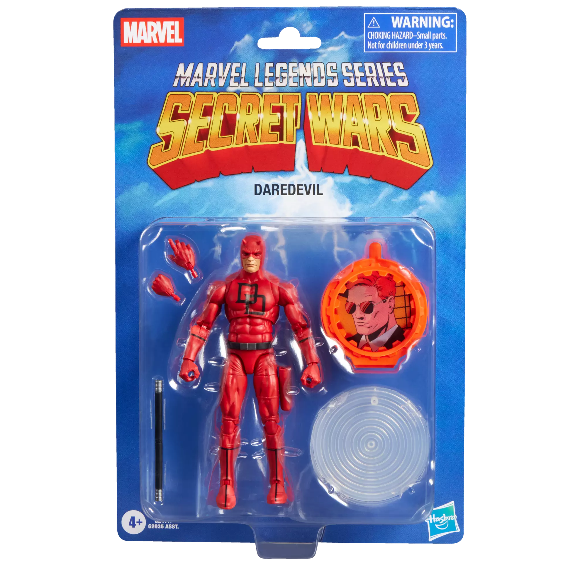 MARVEL LEGENDS SECRET WARS DAREDEVIL ACTION FIGURE