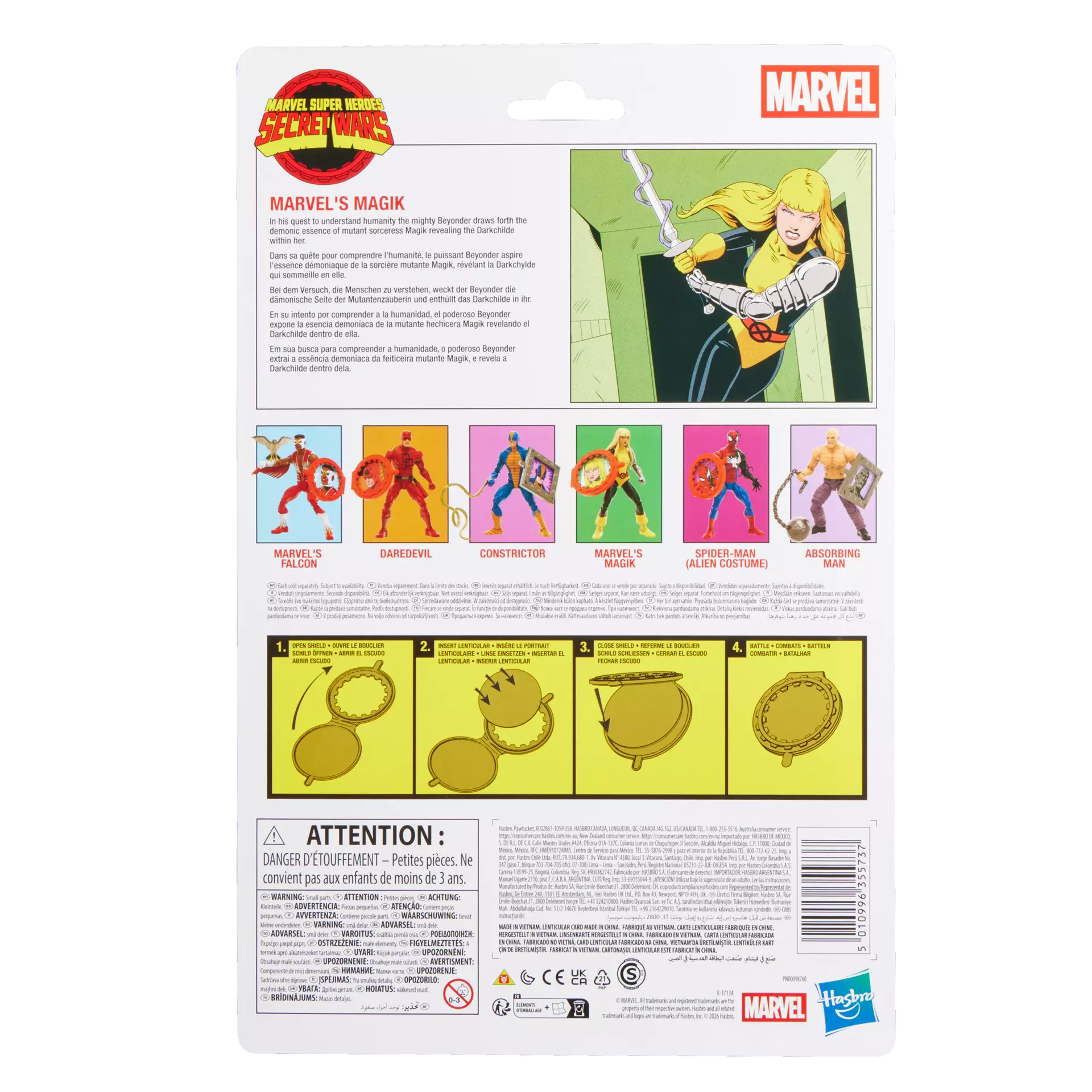 MARVEL LEGENDS SECRET WARS MAGIK ACTION FIGUR