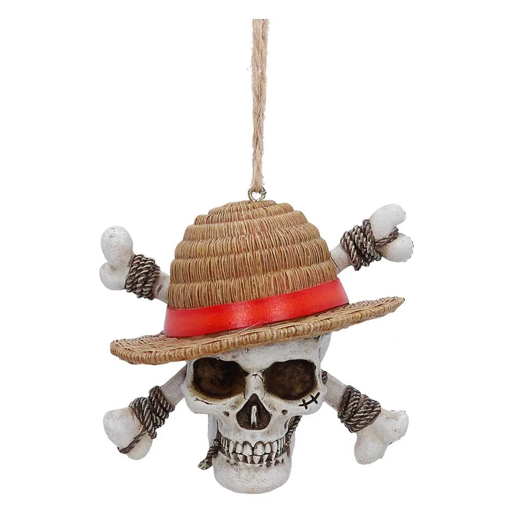 ONE PIECE LUFFY JOLLY ROGER HANGING ORNAMENT
