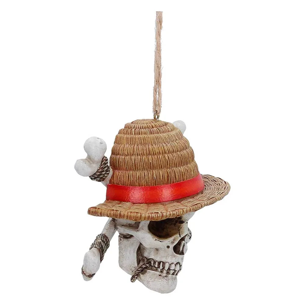 ONE PIECE LUFFY JOLLY ROGER HANGING ORNAMENT