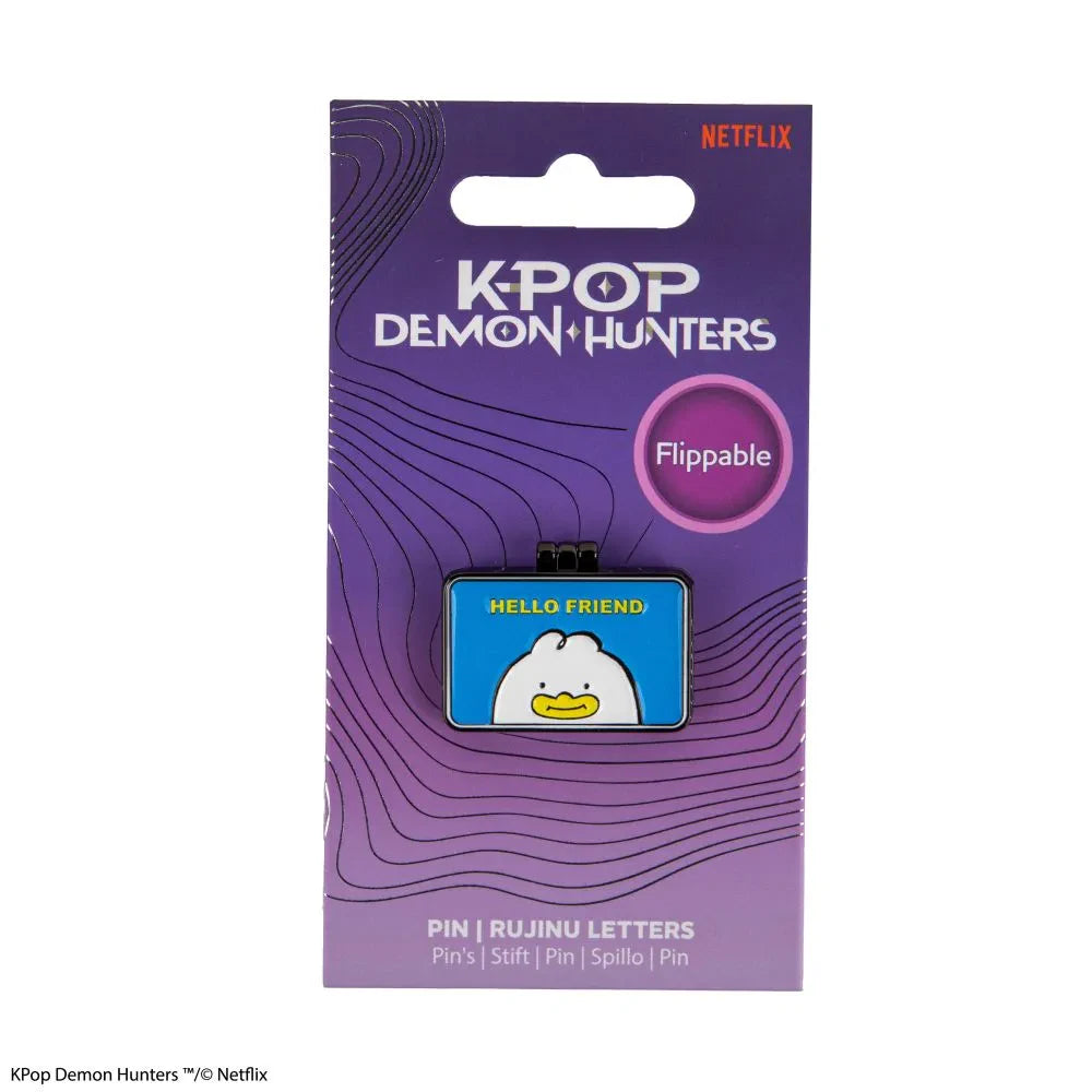 KPOP DEMON HUNTERS RUJINU LETTERS PIN