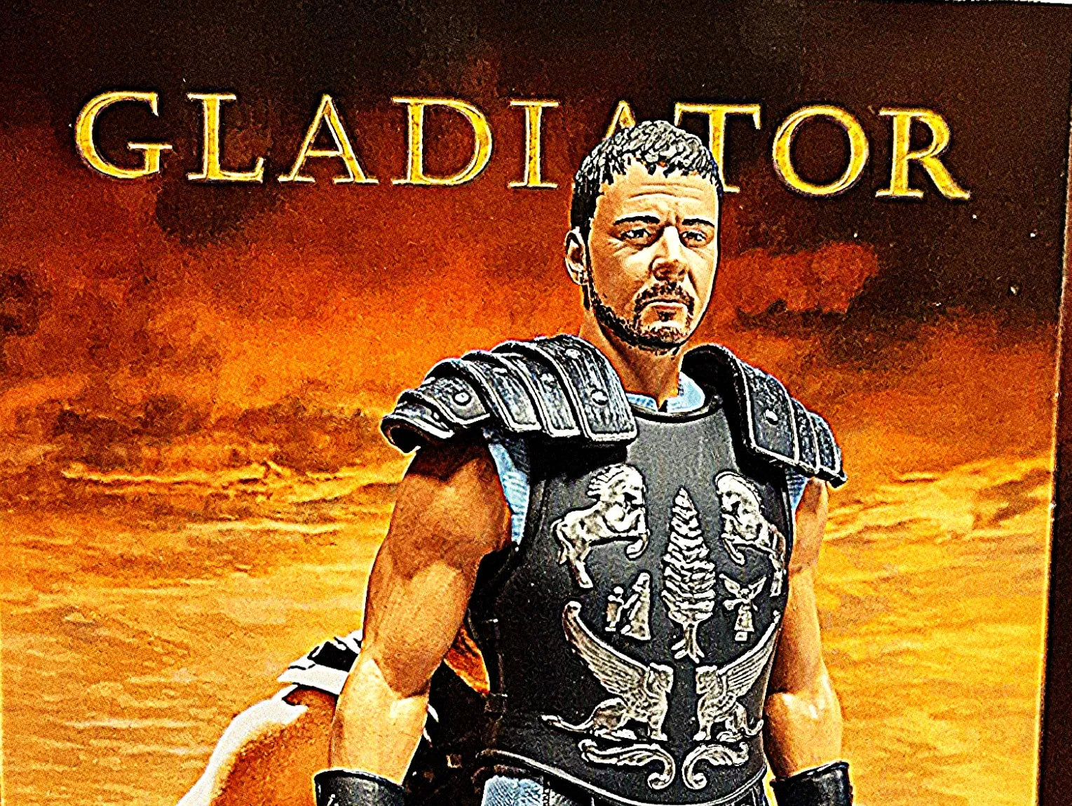 MOVIE MANIACS MAXIMUS DECIMUS MERIDIUS GLADIATOR 6" POSED FIGURE