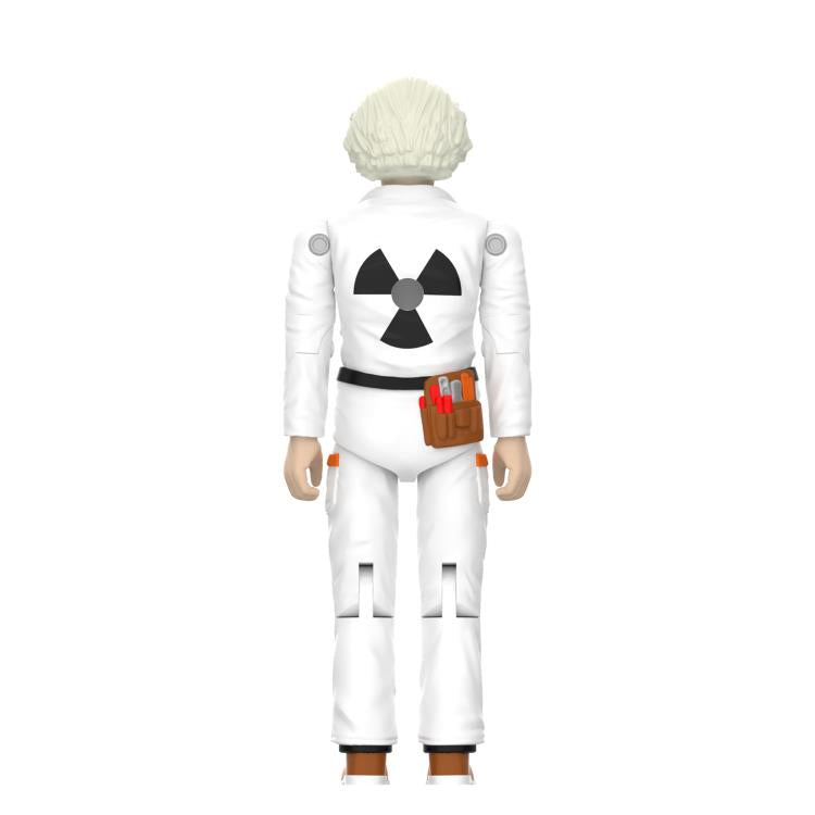 BACK TO THE FUTURE WAVE 1 DOC BROWN '85 REACTION+ FIGURE