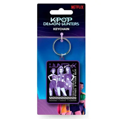 K-POP DEMON HUNTERS HUNTRIX GROUP KEYCHAIN