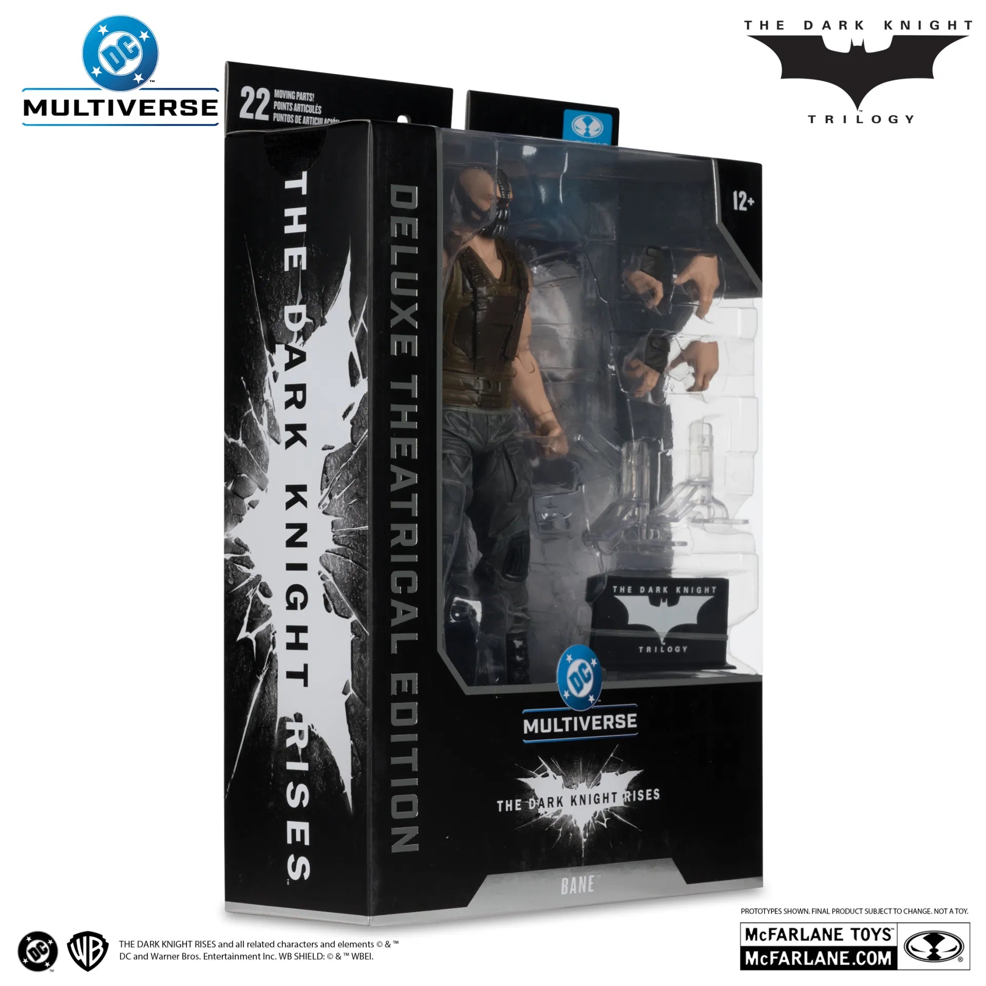 DC THEATRICAL DLX BANE THE DARK KNIGHT RISES 7INCH ACTION FIGURE