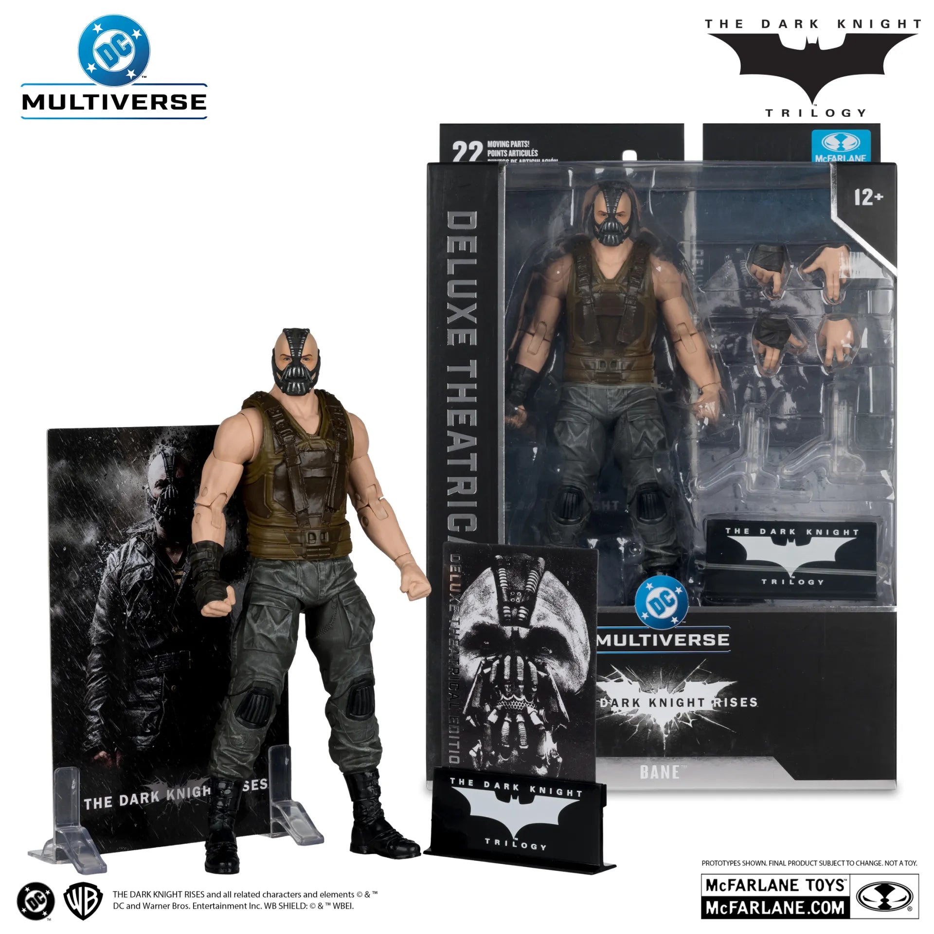 DC THEATRICAL DLX BANE THE DARK KNIGHT RISES 7INCH ACTION FIGURE