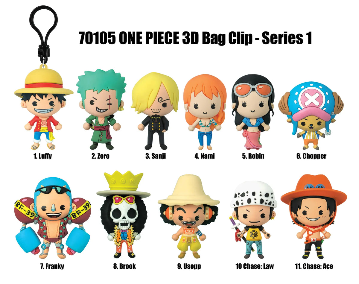 ONE PIECE BAG CLIP BLIND BOX DISPLAY (24)