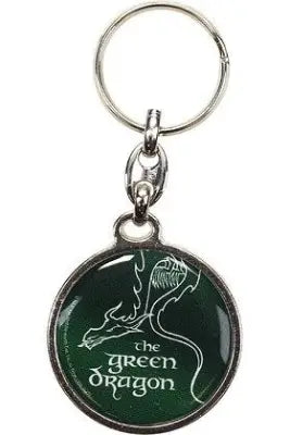 THE LORD OF THE RINGS OFFICIAL GREEN DRAGON KEYCHAIN
