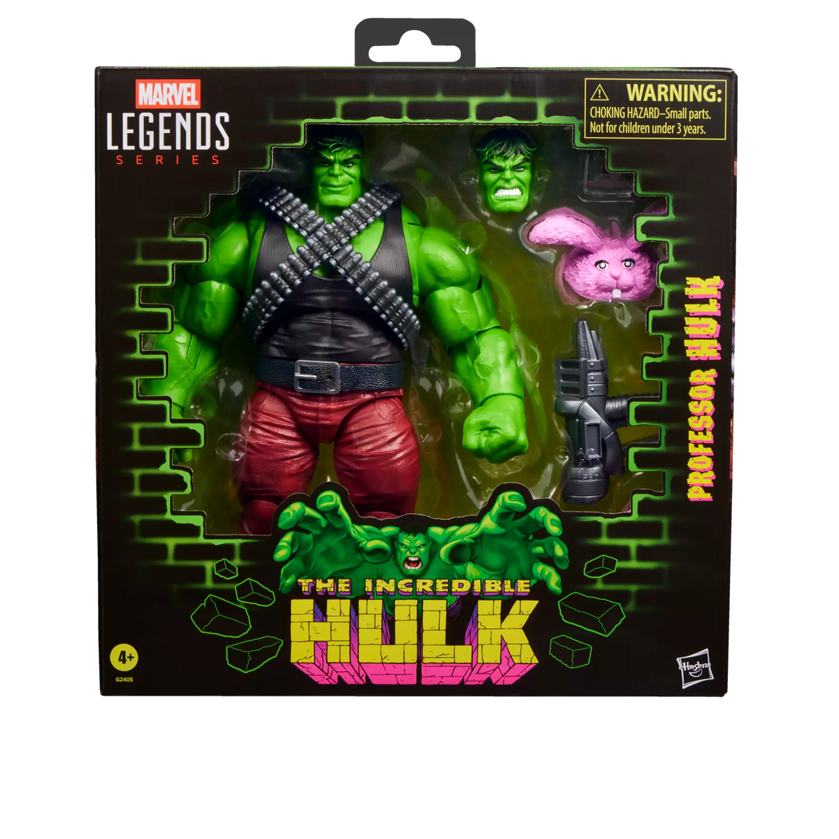 MARVEL LEGENDS THE INCREDIBLE HULK PROFESSOR HULK ACTION FIGURE