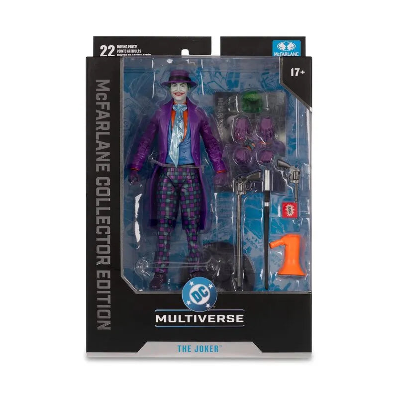 DC MCFARLANE COLLECTOR EDITION WAVE 14 7INCH THE JOKER '89 ACTION FIGURE