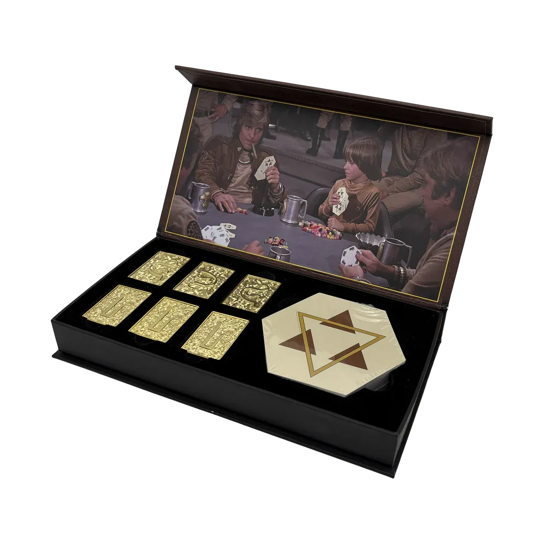 BATTLESTAR GALACTICA CUBITS & PYRAMID SET LIMITED EDITION PROP REPLICA