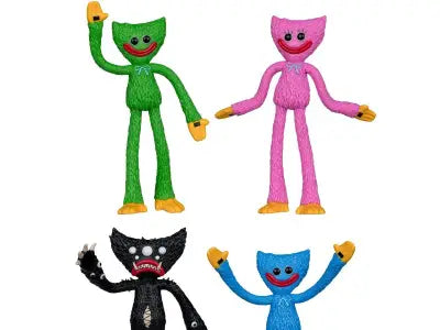POPPY PLAYTIME 4.5INCH BENDABLES ASSORTMENT (6)