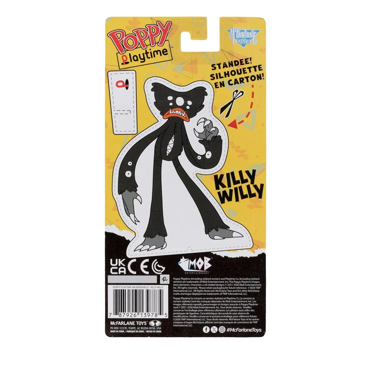 POPPY PLAYTIME 4.5INCH BENDABLES ASSORTMENT (6)